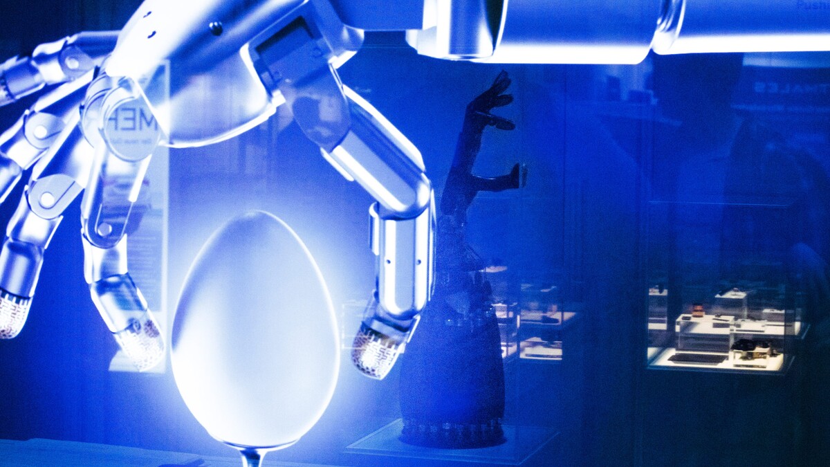 Zukunftstechnologie Roboterhand