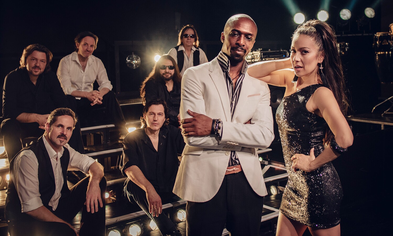 Die Party-Band "Nightshift" aus dem Estrel Berlin