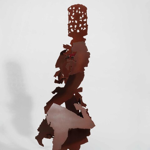 Statue von William Kentridge