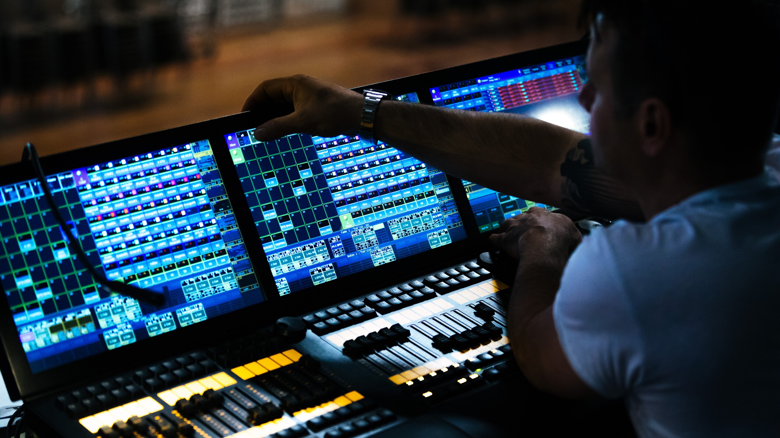 Veranstaltungstechniker im Estrel Berlin