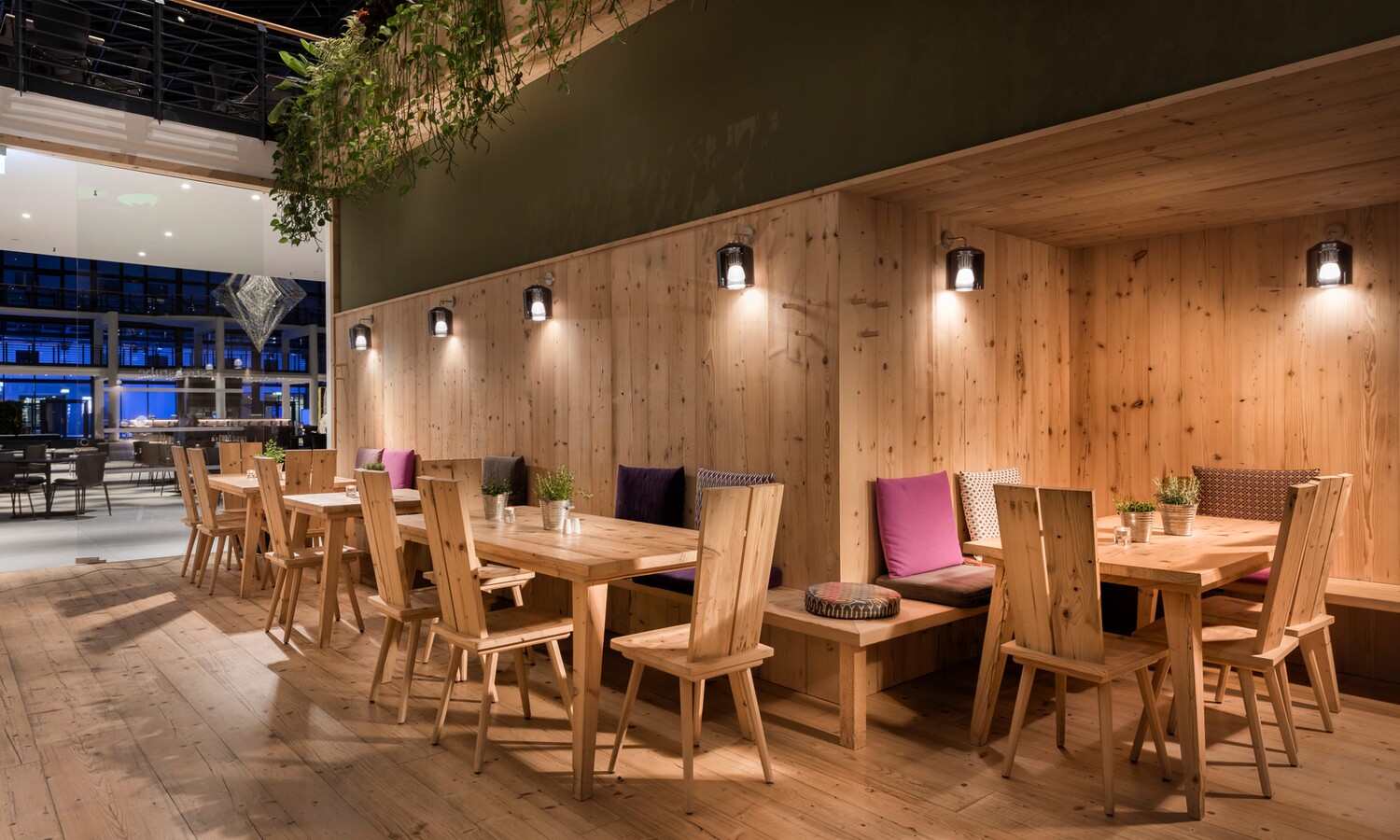 Holzgetäfelte gemütliches Stübchen