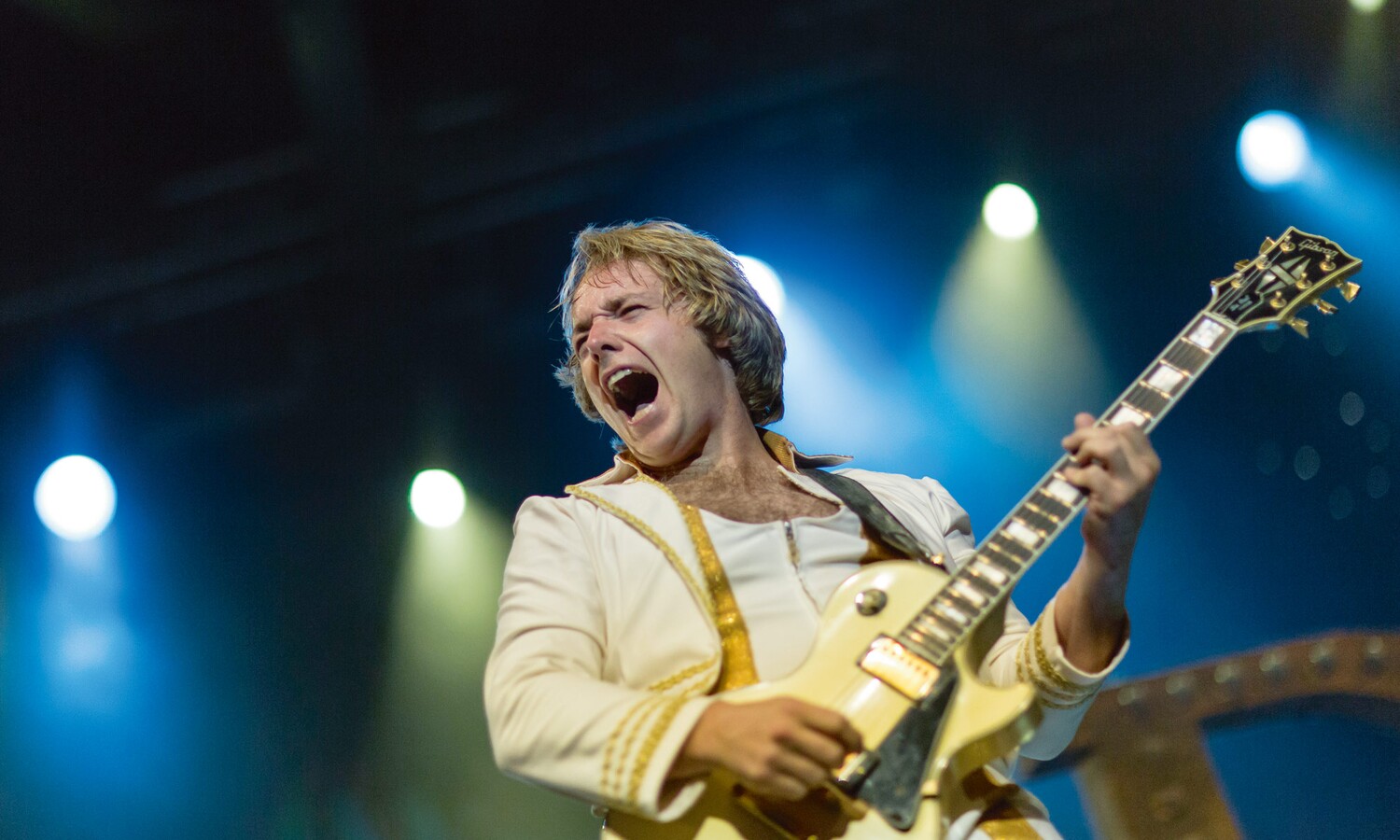 ABBA-Darsteller der Show "Thank you for the music" im Estrel Berlin