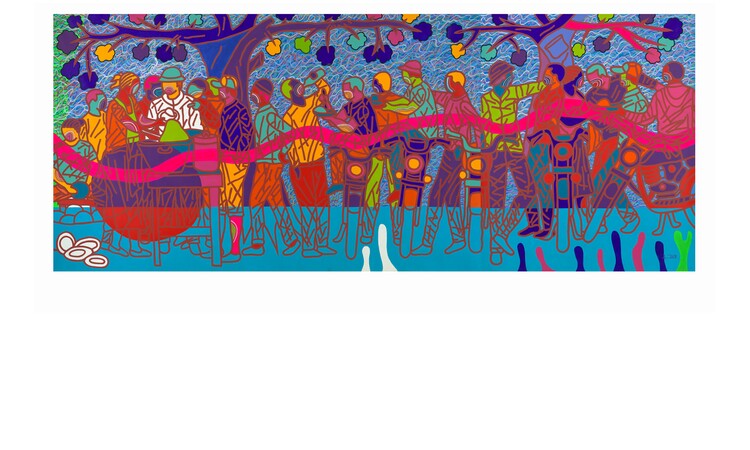 Gemälde von Ajarb Bernard Ategwa