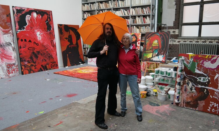 Besuch im Atelier von Jonathan Meese