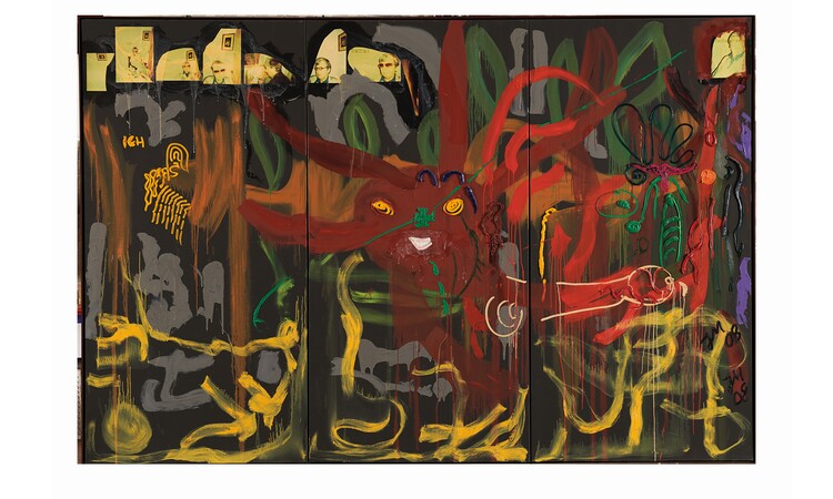 Gemälde von Jonathan Meese