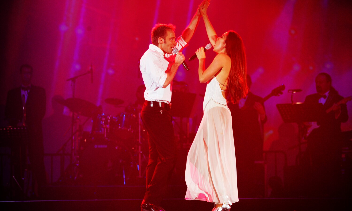 Szene aus der Show "It´s all musical" im Estrel Berlin