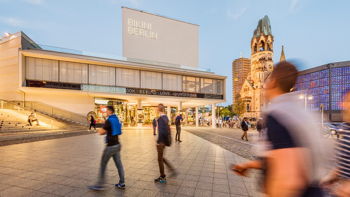 Berlin City West - Bikini Haus und Kaiser Wilhelm Gedächtniskirche