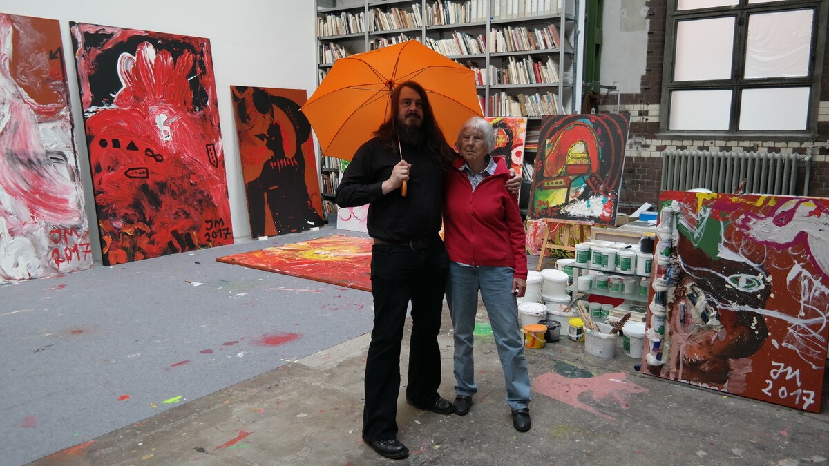 Besuch im Atelier von Jonathan Meese