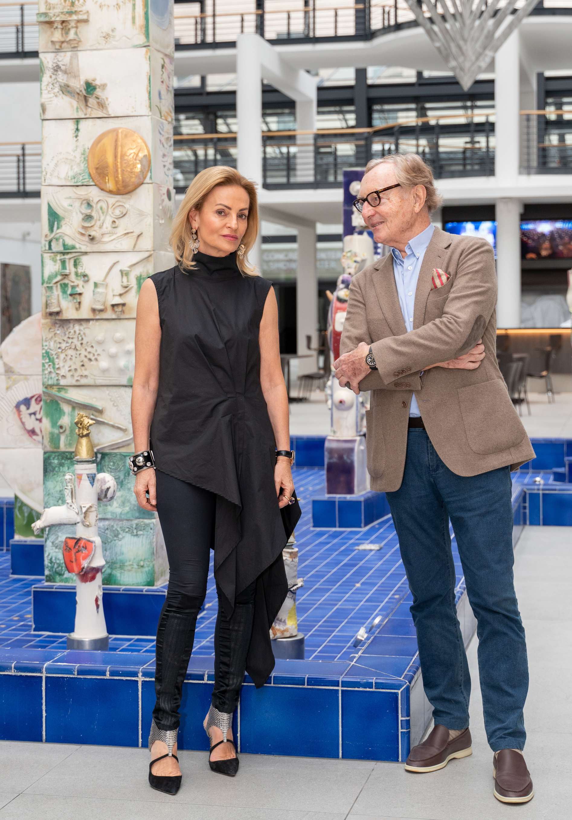 Dr. Sigrid und Ekkehard Streletzki, Estrel Eigentümer und Kunstsammler